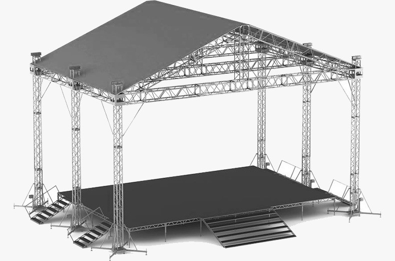 Металлическая сцена