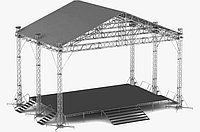 Металлическая сцена