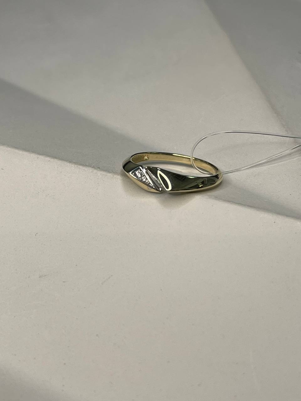 Эстет 01К1314716Р_э размер 17.5 вес 1.62 г золото, фианит