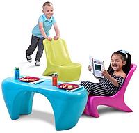 Столик со стульями Step2 - разноцветные 899499