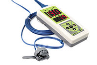 Пульсоксиметр портативный Окситест-1 с взрослым и детским датчиком (манжета), с адаптером