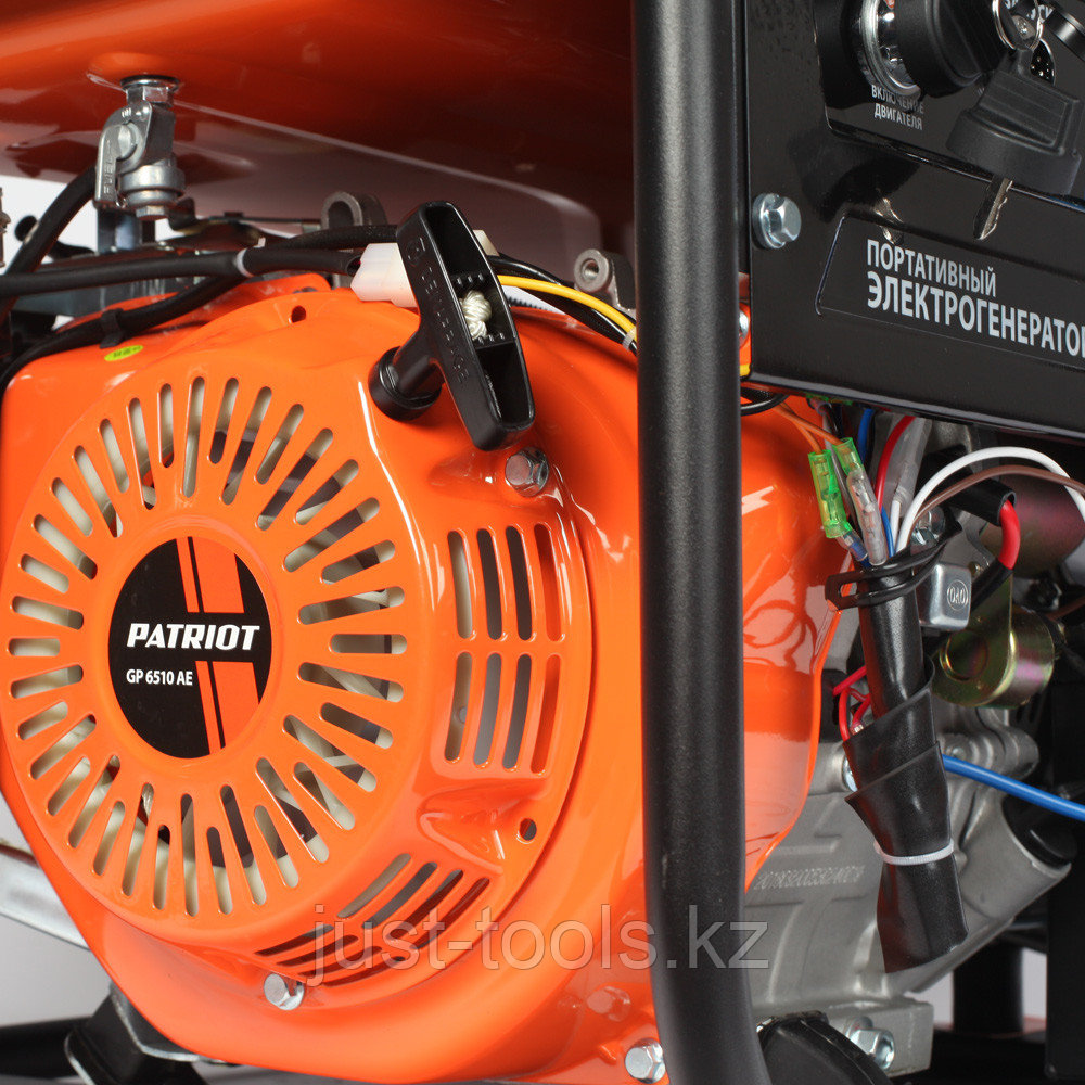 PATRIOT Генератор бензиновый PATRIOT GP 6510AE