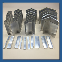 Уголок алюминиевый неравнополочный 185х25х5 мм АД33 (1330) ГОСТ 13738-91 прессованный