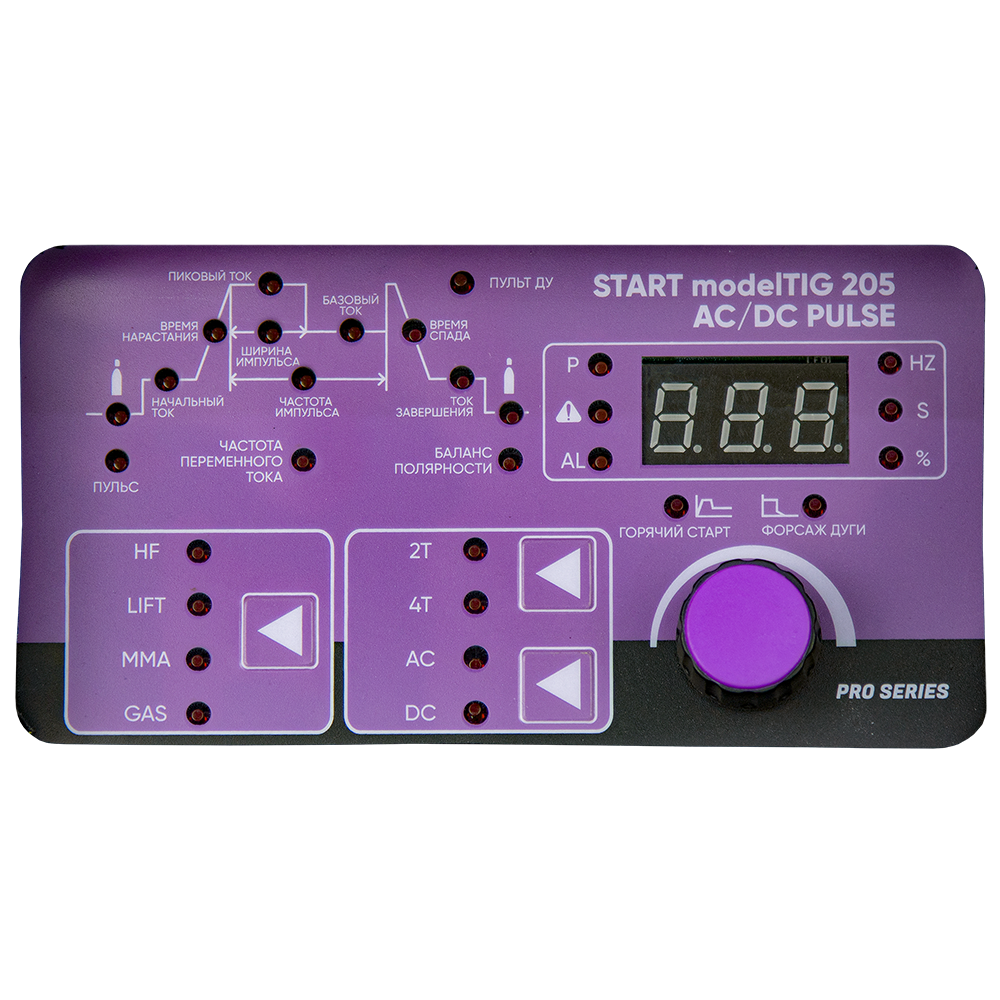 Установка аргонодуговой сварки START modelTIG 205 AC/DC TIG PULSE