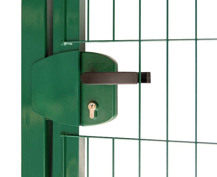 Калитка для забора Grand Line Medium New Lock 1030х1000 мм Ral 6005