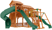 Детский игровой комплекс "Домик" IgraGrad Детская деревянная площадка "IgraGrad Домик 5"
