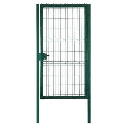 Калитка для забора Grand Line Medium New Lock 1530х1000 мм Ral 6005