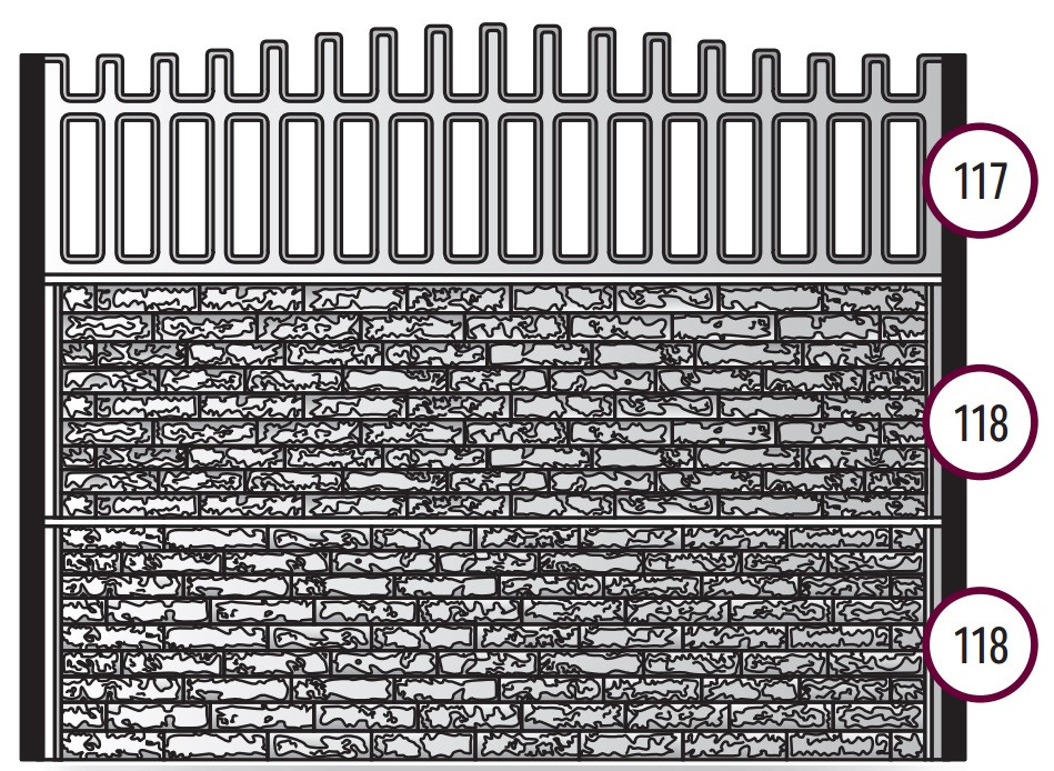 Стеклопластиковые формы для еврозабора