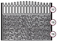 Стеклопластиковые формы для еврозабора