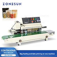 ZONESUN ZS-PM1800 АВТОМАТИЧЕСКАЯ МАШИНА ДЛЯ ЗАПАЙКИ ПАКЕТОВ С КОДИРОВЩИКОМ ДАТЫ