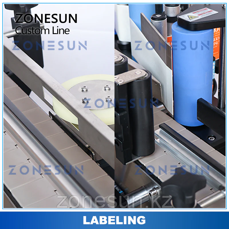 ZONESUN ZS-FAL180R9/ZS-DPCL1 АВТОМАТИЧЕСКАЯ ПРОИЗВОДСТВЕННАЯ ЛИНИЯ ДЛЯ РОЗЛИВА И УКУПОРКИ ЭТИКЕТОК