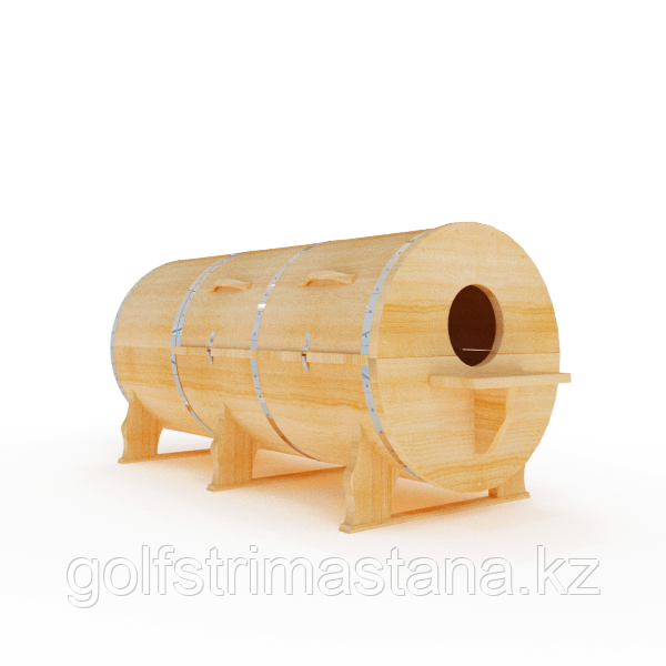 Кедровая фитобочка, Горизонтальная 103*210*80 см