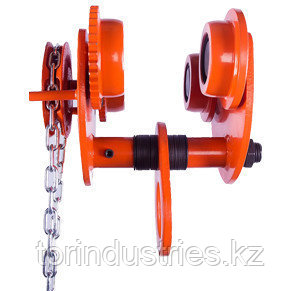 ТЕЛЕЖКА ДЛЯ ТАЛИ TOR ТИП В (GCL) 20Х9 С МЕХАНИЗМОМ ПЕРЕДВИЖЕНИЯ