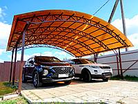 Сотовый поликарбонатный лист цветной Woggel 2100х6000х16мм1