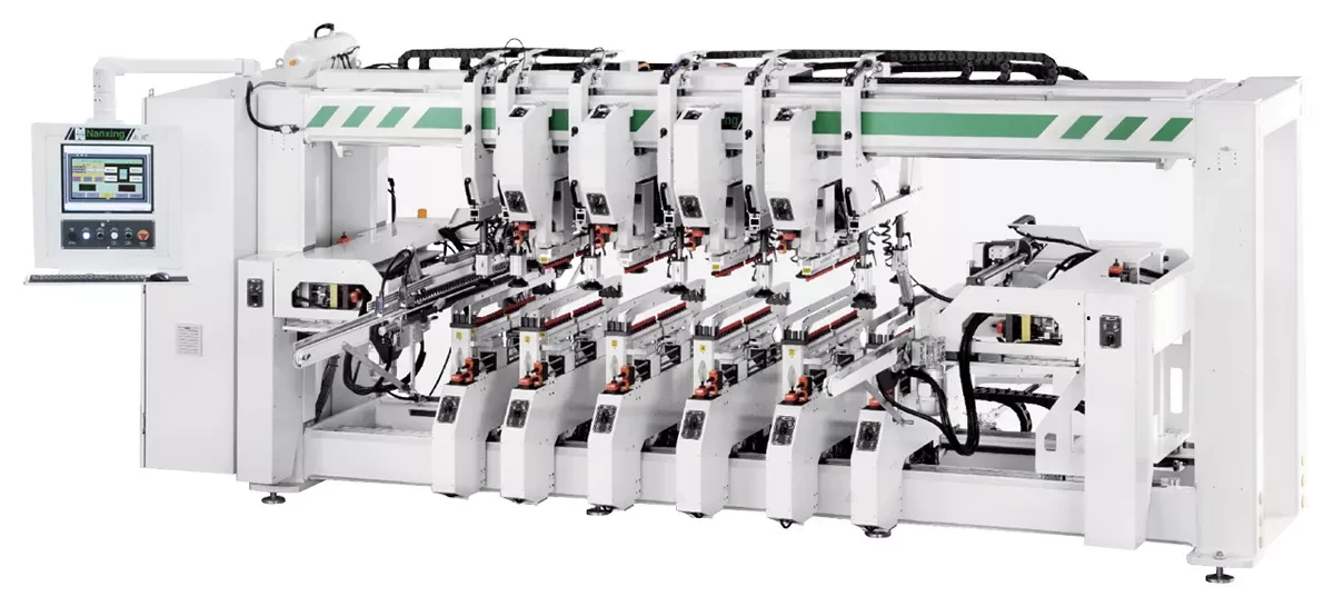 Сверлильно-присадочный станок с ЧПУ Nanxing NDC642A