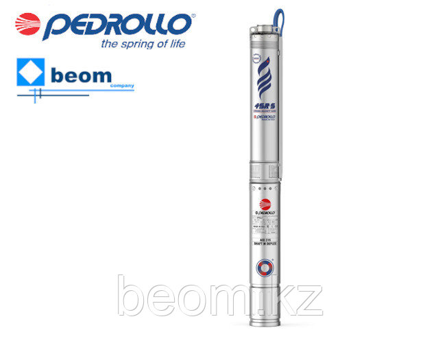 Насос скважинный Pedrollo 4SR 6/17-S (2.2кВт | 380В | от 1.5 до 9м³/час | от 41 до 112м Напор | Ø 102 мм)
