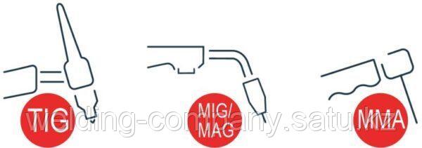 Сварочный аппарат iWave 500i AC/DC TIG AC/DC (4,075,218) в комплекте с опциями