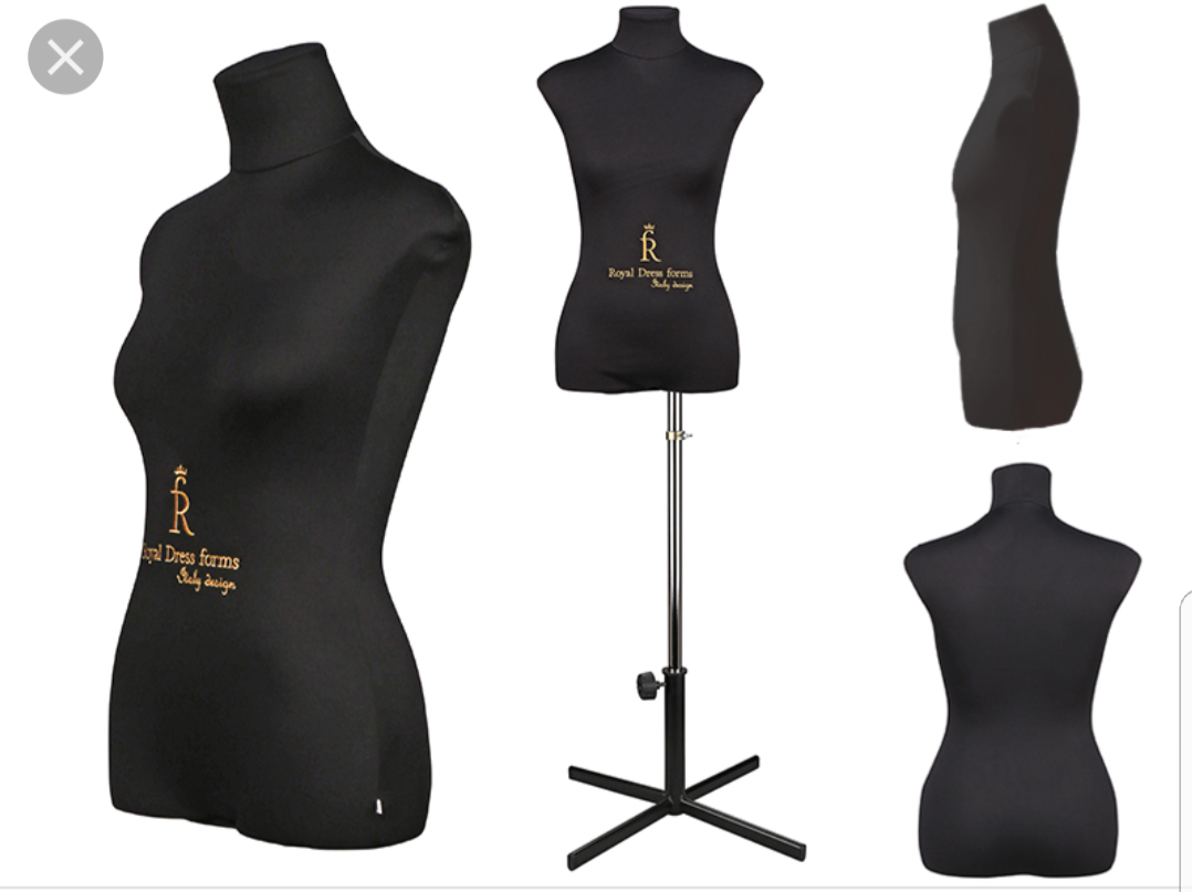 Royal Dress Forms- CHRISTINA(Черный) Портновский мягкий манекен