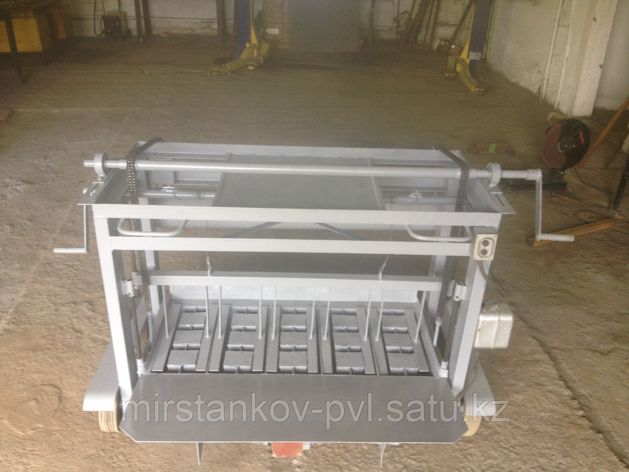 Шлакоблочный станок на 5 блоков стационарный Балхаш