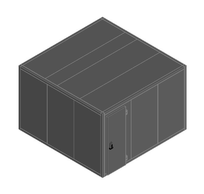 КАМЕРА 80ММ POLAIR КХН-29,81 3760Х3760Х2460