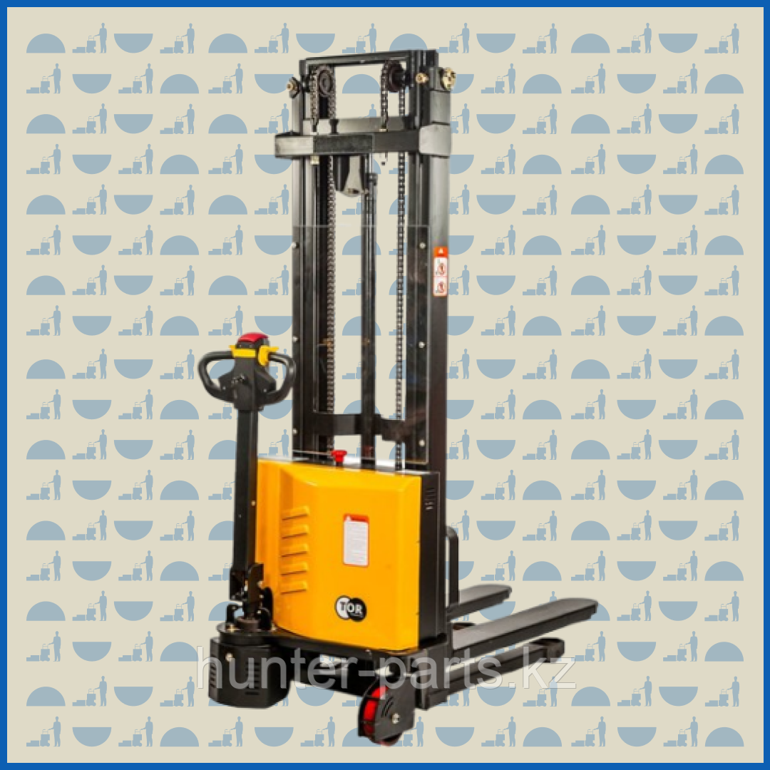 Штабелер самоходный 1,5т 2,5м HUNTERPARTS PWS15S-2500 (сопровождаемый)