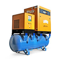 Винтовой компрессор с ременным приводом BERG ВК-15РО-500, давление 16 бар2