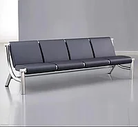 Диван офисный (мягкий), 4-х местный, без подлокотников, разных цветов