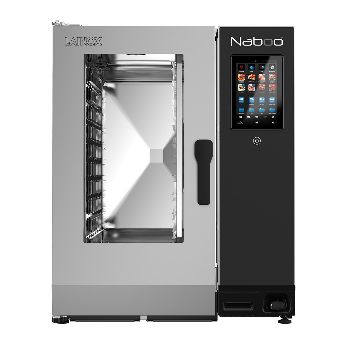 ПАРОКОНВЕКТОМАТ LAINOX NABOO BOOSTED NAE101B+SN+NSGB