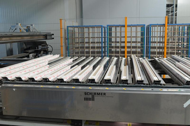 Центр распила и обработки ПВХ профиля Schirmer BAZ 1000-G 6/Tandem+VU/30-150°