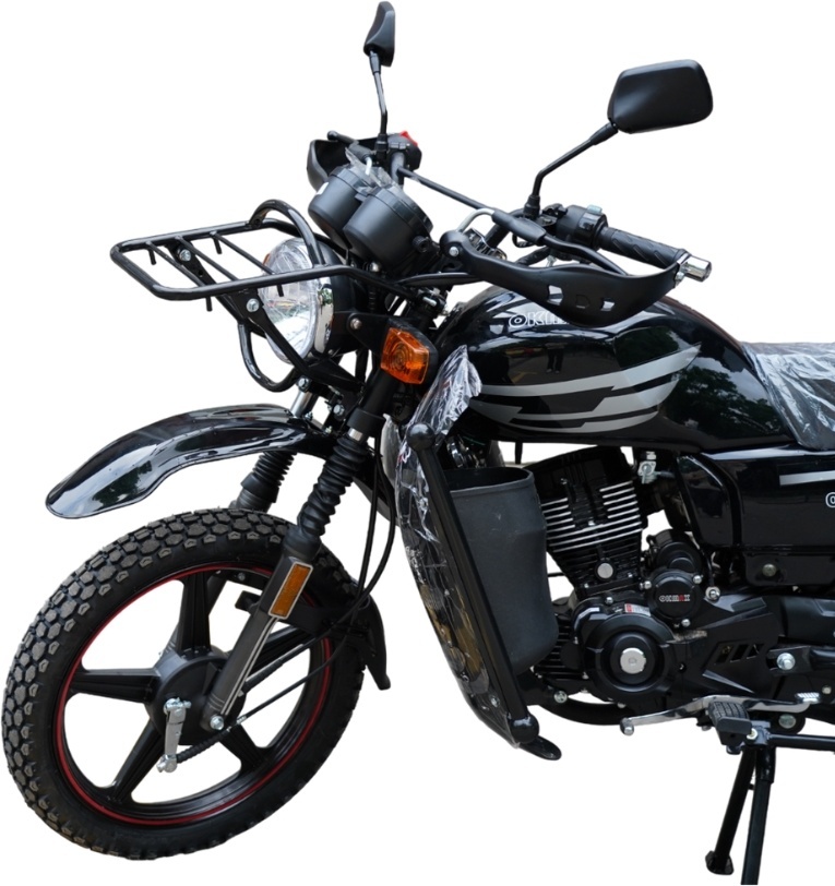 Мотоцикл OKMAX OK200 черный, красный