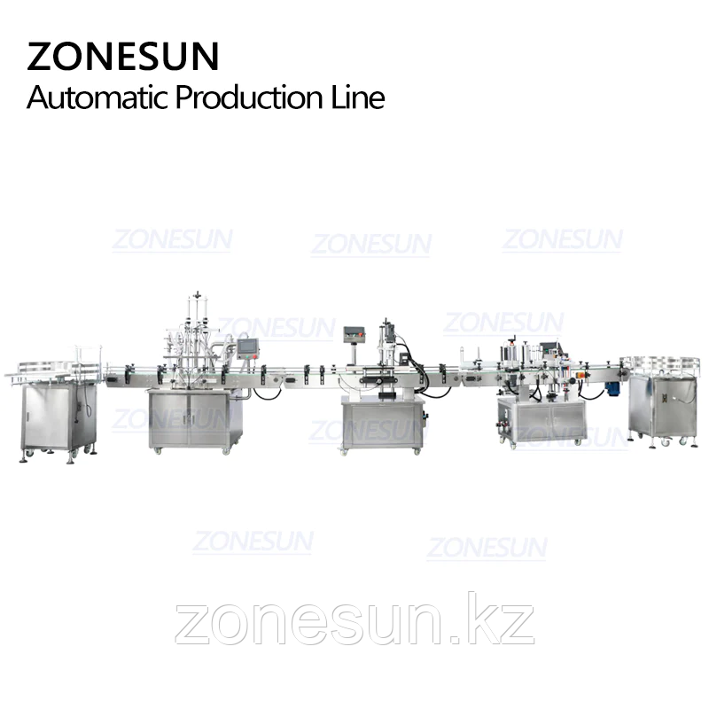 ZONESUN ZS-FAL180R5 АВТОМАТИЧЕСКАЯ МАШИНА ДЛЯ РОЗЛИВА И ЭТИКЕТИРОВАНИЯ ЖИДКИХ ПОРШНЕЙ