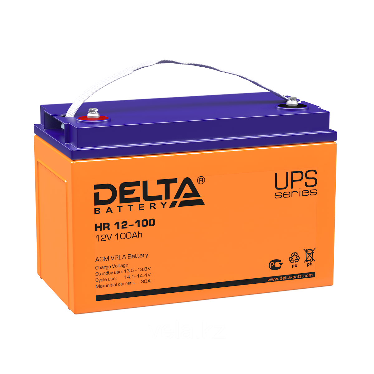 Аккумуляторная батарея Delta HR 12-100 (12V / 100Ah)