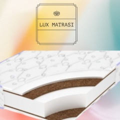 Матрас LUX MATRASI Springless rigid 3-1-35, 115x200x35 см, чехол жаккард, вискоза
