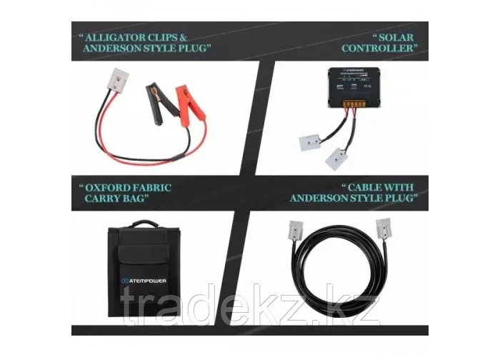 Складная солнечная панель ATEMPOWER AP200MS-B