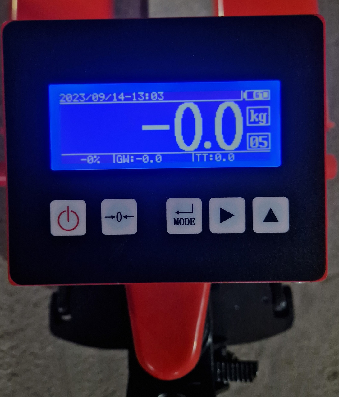 ТЕЛЕЖКА ГИДРАВЛИЧЕСКАЯ С ВЕСАМИ TOR CBY.CW2. 2500