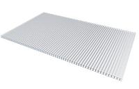 Сотовый поликарбонатный лист прозрачный Woggel 2100х12000х8 мм