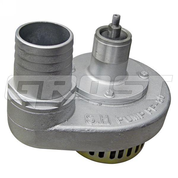 Мотопомпа бензиновая GROST 12 P1200/4,5/80 с погружной турбиной