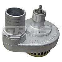 Мотопомпа бензиновая GROST 12 P1200/4,5/80 с погружной турбиной2