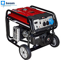 Бензиновый генератор SENCI SC8000-II (7 кВт | 220В | вес 88 кг | бак 25 л | с дистанционным пультом | электростартер )