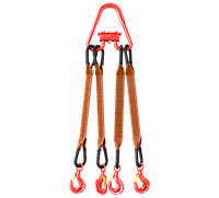 Строп текстильный TOR 4СТ 12,6 т 19,5 м 180 мм