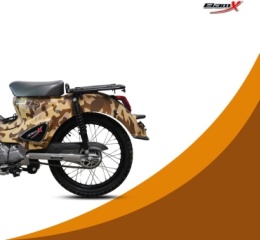 Мотоцикл BamX BX-250-Yami коричневый, бежевый