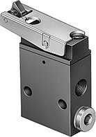 LS-3-1/8 2186 FESTO - Концевой выключатель пневматический с рычагом нажимным, 3/2 НЗ, G1/8