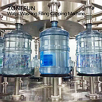 ZONESUN ZS-AFMW АВТОМАТИЧЕСКАЯ МАШИНА ДЛЯ ПРОМЫВКИ БУТИЛИРОВАННОЙ ВОДЫ, РОЗЛИВА И УКУПОРКИ 3-В-13