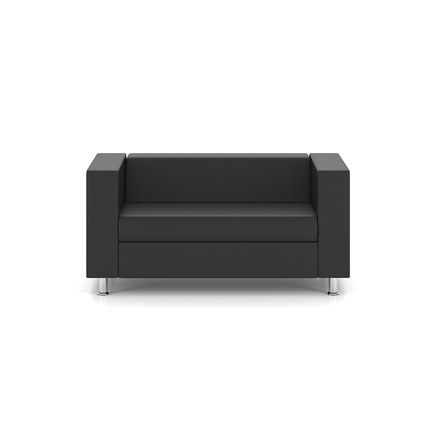 Алекто диван двухместный из натуральной кожи