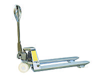 Тележка гидравлическая 2000 кг 2000 мм TOR BX нержавеющая сталь (нейлоновые колеса)