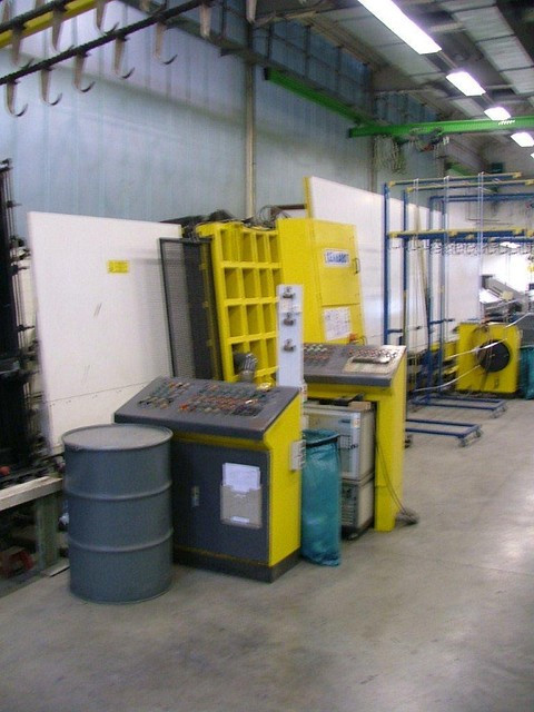 Cтеклопакетная линия Lenhardt 1600 Х 2500 с газ прессом и роботом герметизации