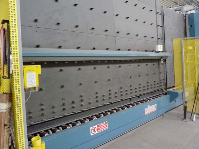 Стеклопакетная линия Lisec 2500Х3500 с газ прессом и роботом герметизации