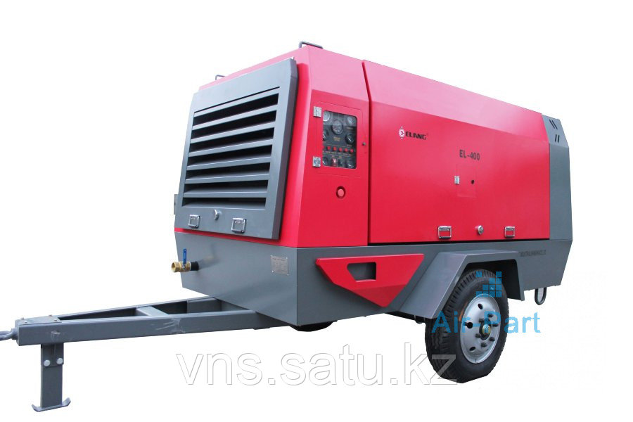 Дизельный портативный винтовой воздушный компрессор Elang EL-10/10