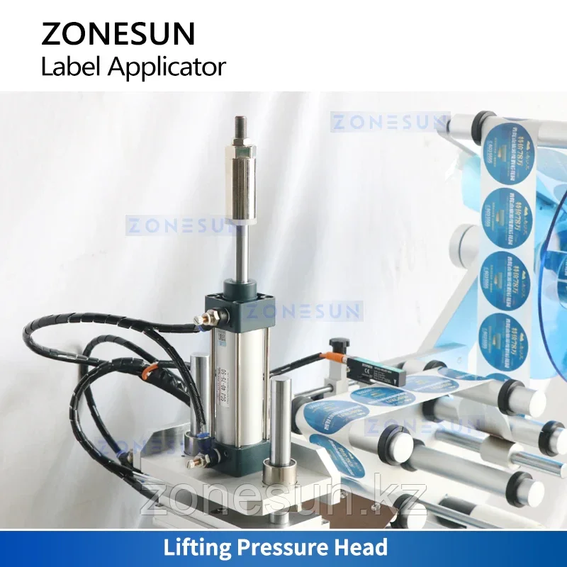 ZONESUN ZS-TB802 Машина для нанесения этикеток на плоские поверхности Верхний аппликатор этикеток