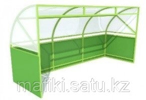 8601-0307-0102 - Навес для трех мусорных контейнеров